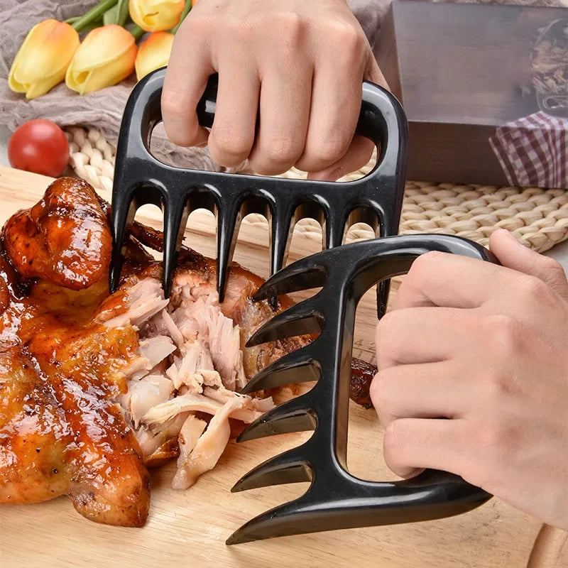 Garras Desfiadoras de Carne 2 Peças – Ferramenta para Churrasco e Cozinha